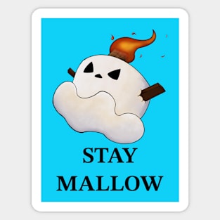 Stay mallow graphic Sticker